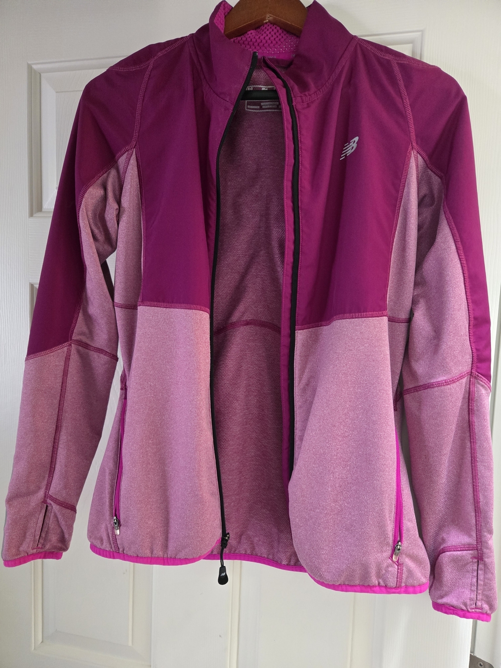 New Balance Women's Athletic Jacket in Pink Size Medium